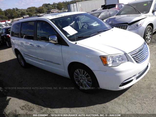 2C4RC1GG0CR175060 - 2012 CHRYSLER TOWN & COUNTRY LIMITED WHITE photo 1