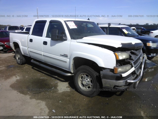 1GCHC23206F103489 - 2006 CHEVROLET SILVERADO C2500 HEAVY DUTY WHITE photo 1