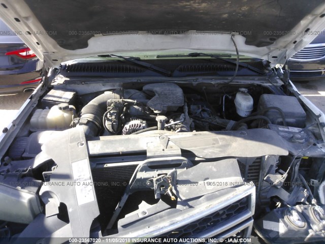 1GCHC23206F103489 - 2006 CHEVROLET SILVERADO C2500 HEAVY DUTY WHITE photo 10