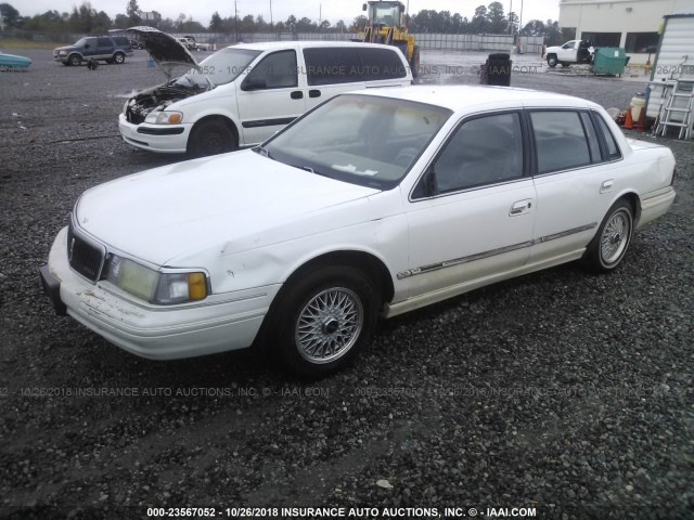 1LNLM9745RY603597 - 1994 LINCOLN CONTINENTAL EXECUTIVE WHITE photo 2