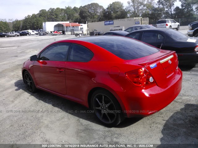 JTKDE167950052501 - 2005 TOYOTA SCION TC 红色 照片 3