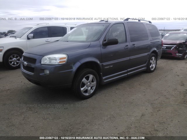 1GBDV13147D183617 - 2007 CHEVROLET UPLANDER INCOMPLETE 灰色 照片 2