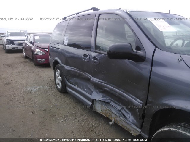 1GBDV13147D183617 - 2007 CHEVROLET UPLANDER INCOMPLETE 灰色 照片 6