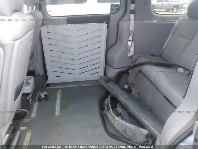 1GBDV13147D183617 - 2007 CHEVROLET UPLANDER INCOMPLETE GRAY photo 8