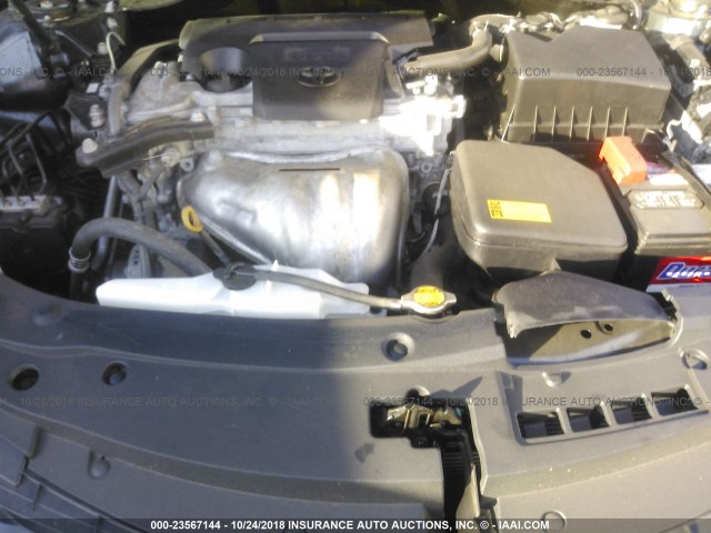 4T1BF1FK7FU941285 - 2015 TOYOTA CAMRY LE/XLE/SE/XSE 深蓝色 照片 10