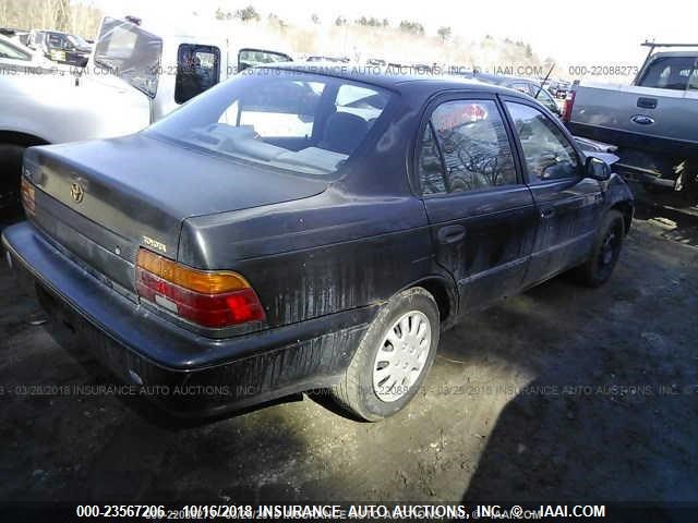 1NXAE09BXRZ137538 - 1994 TOYOTA COROLLA LE/DX შავი ფოტო 4