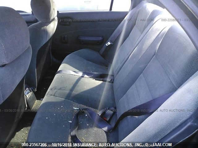 1NXAE09BXRZ137538 - 1994 TOYOTA COROLLA LE/DX შავი ფოტო 8