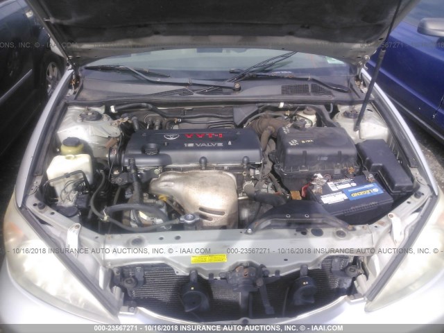 4T1BE32K33U201779 - 2003 TOYOTA CAMRY LE/XLE/SE Күміс фото 10