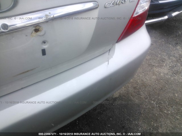 4T1BE32K33U201779 - 2003 TOYOTA CAMRY LE/XLE/SE Күміс фото 6