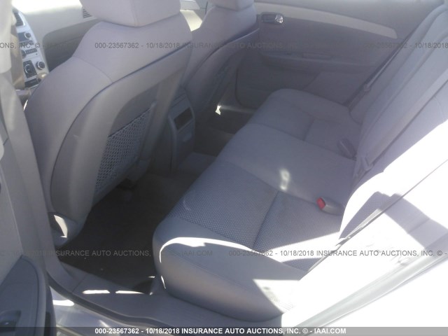 1G1ZA5EU3BF162257 - 2011 CHEVROLET MALIBU LS Gümüş foto 8