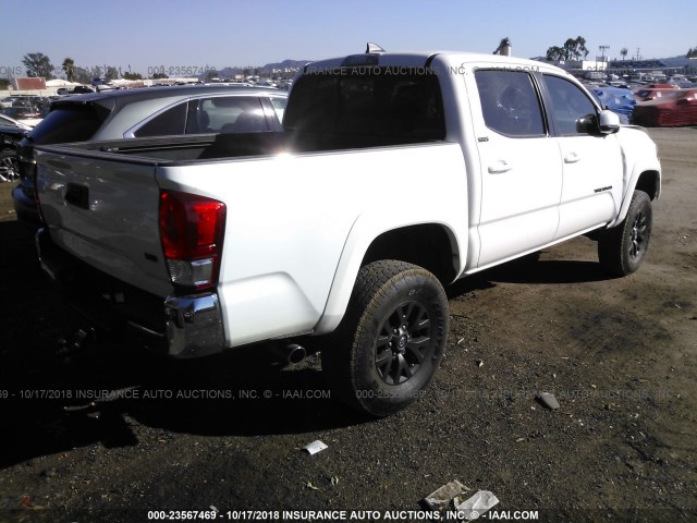3TMAZ5CN8GM024911 - 2016 TOYOTA TACOMA WHITE photo 4