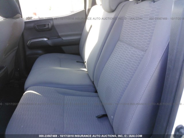 3TMAZ5CN8GM024911 - 2016 TOYOTA TACOMA WHITE photo 8