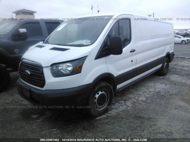 1FTNE2YM9FKB30009 - 2015 FORD TRANSIT T-150 WHITE photo 2