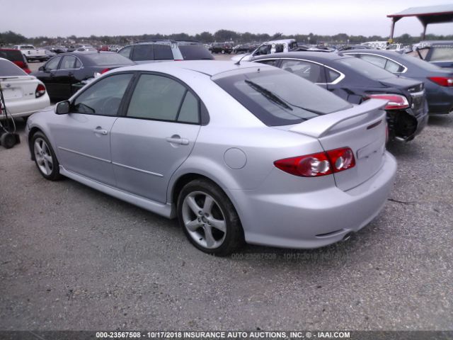 1YVFP84C445N61135 - 2004 MAZDA 6 I SILVER photo 3