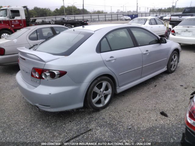 1YVFP84C445N61135 - 2004 MAZDA 6 I SILVER photo 4