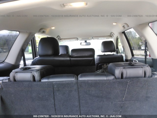 5N1DR2MNXJC609326 - 2018 NISSAN PATHFINDER S/SV/SL/PLATINUM BLACK photo 8