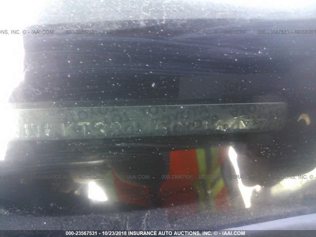 JTLKT324450216477 - 2005 TOYOTA SCION XB Қара фото 9