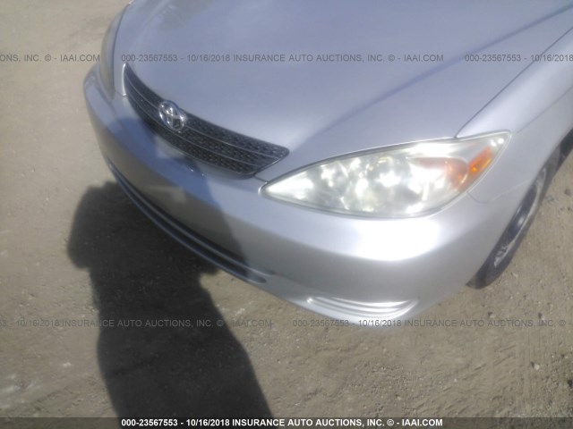 4T1BE32K34U357385 - 2004 TOYOTA CAMRY LE/XLE/SE 银色 照片 6