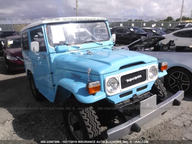 FJ40918459 - 1980 TOYOTA FJ CRUISER BLUE photo 1