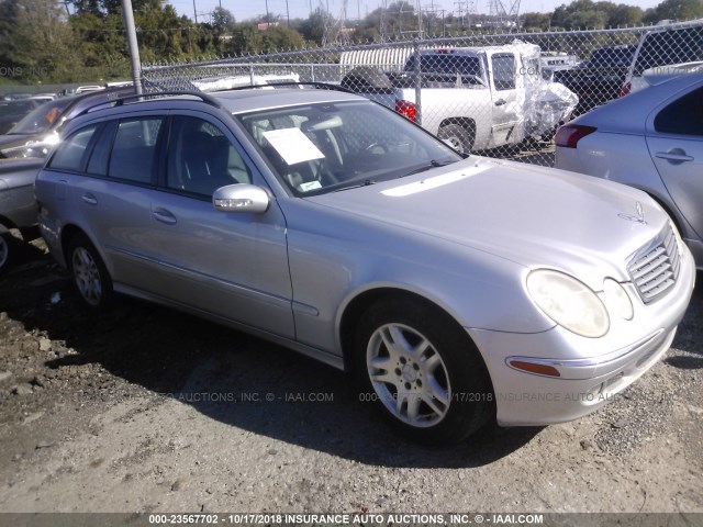 WDBUH82J65X176496 - 2005 MERCEDES-BENZ E 320 4MATIC SILVER photo 1