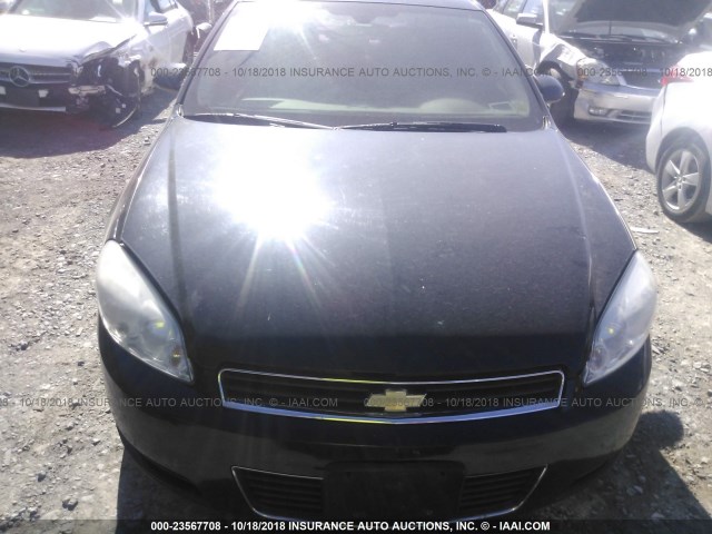 2G1WS55R779418735 - 2007 CHEVROLET IMPALA POLICE BLACK photo 6