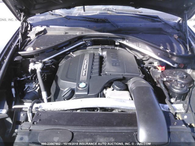 5UXZV4C56BL406002 - 2011 BMW X5 XDRIVE35I أسود صورة 10