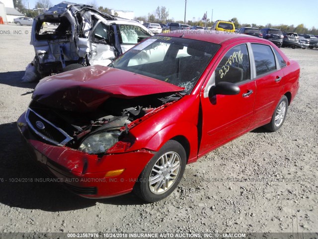 1FAFP34NX7W311154 - 2007 FORD FOCUS ZX4/S/SE/SES 红色 照片 2