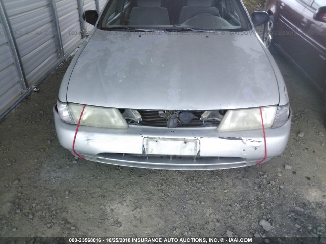 1N4AB41D5VC713821 - 1997 NISSAN SENTRA XE/GXE/GLE/BASE SILVER photo 6