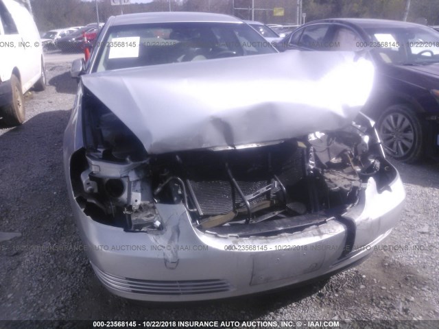 1G4HD57287U216401 - 2007 BUICK LUCERNE CXL SILVER photo 6