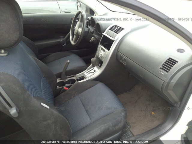 JTKDE167250044868 - 2005 TOYOTA SCION TC 白色 照片 5