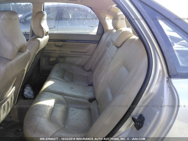 YV1TS94DXY1094669 - 2000 VOLVO S80 GOLD photo 8