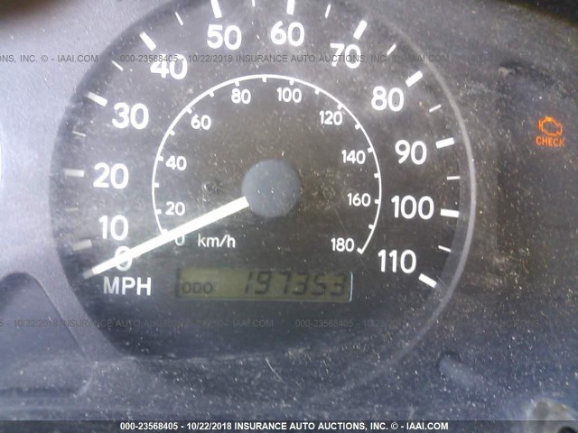 1NXBR12EXXZ185721 - 1999 TOYOTA COROLLA VE/CE/LE 青绿色 照片 7