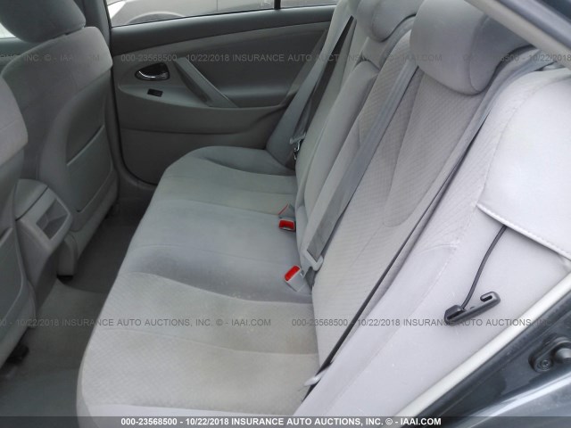 4T1BE46K09U877020 - 2009 TOYOTA CAMRY SE/LE/XLE GRAY photo 8