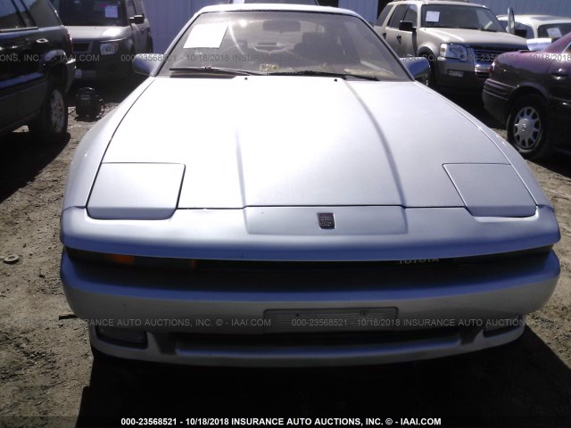 JT2MA70L1J0091999 - 1988 TOYOTA SUPRA GRAY photo 6