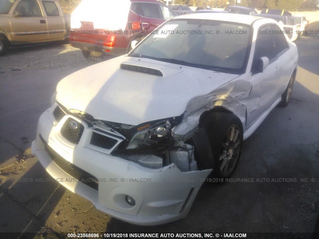 JF1GD76677L525434 - 2007 SUBARU IMPREZA WRX STI WHITE photo 2