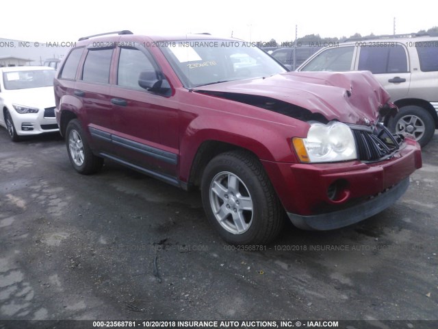 1J4GS48K26C266420 - 2006 JEEP GRAND CHEROKEE LAREDO/COLUMBIA/FREEDOM 红色 照片 1