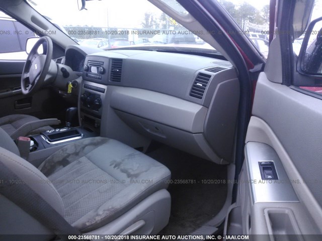 1J4GS48K26C266420 - 2006 JEEP GRAND CHEROKEE LAREDO/COLUMBIA/FREEDOM 红色 照片 5