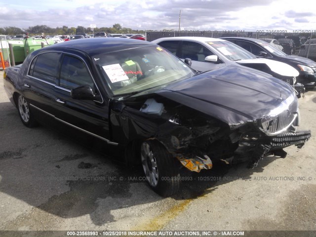 2LNBL8CV8AX620616 - 2010 LINCOLN TOWN CAR SIGNATURE LIMITED BLACK photo 1