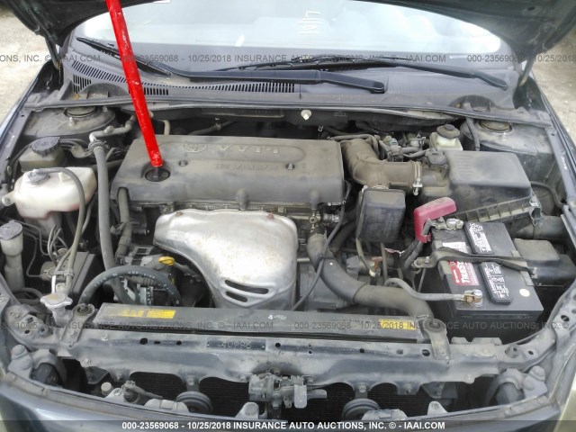 JTKDE177250049275 - 2005 TOYOTA SCION TC 灰色 照片 10