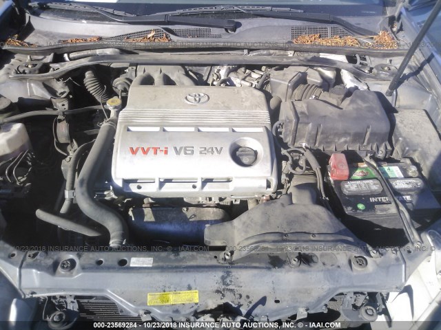 4T1BF30K14U588995 - 2004 TOYOTA CAMRY LE/XLE/SE 蓝色 照片 10