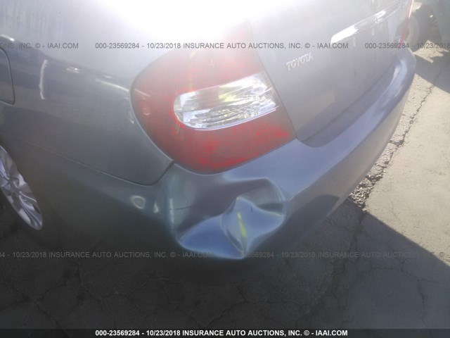 4T1BF30K14U588995 - 2004 TOYOTA CAMRY LE/XLE/SE 蓝色 照片 6