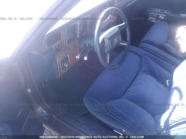 1LNBP96FXGY728064 - 1986 LINCOLN TOWN CAR BLUE photo 5