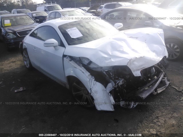 TRUDD38J481002351 - 2008 AUDI TT 3.2 QUATTRO WHITE photo 1