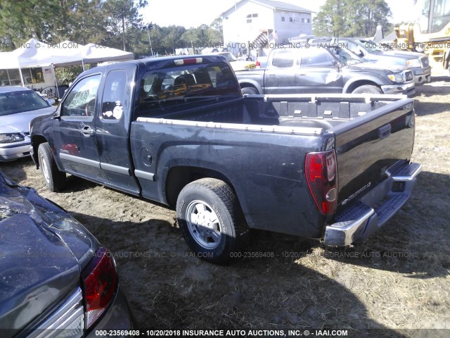 1GCCS196848190111 - 2004 CHEVROLET COLORADO BLACK photo 3