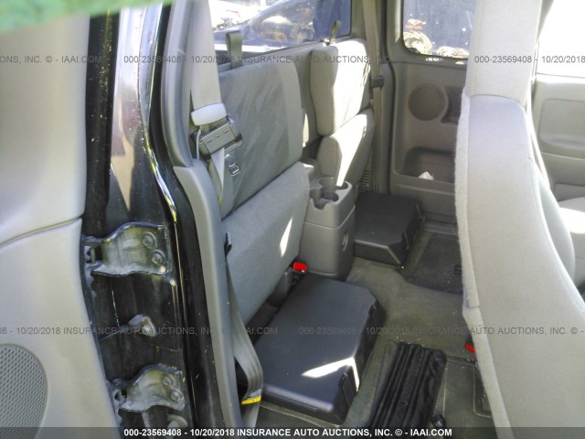 1GCCS196848190111 - 2004 CHEVROLET COLORADO BLACK photo 8