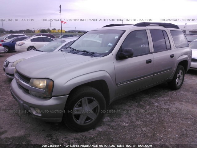 1GNES16S126134019 - 2002 CHEVROLET TRAILBLAZER EXT GRAY photo 2