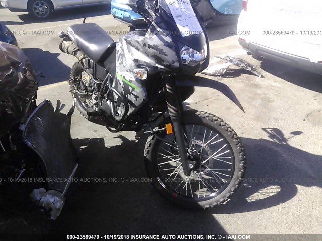 JKAKLEE17GDA88642 - 2016 KAWASAKI KL650 E BLACK photo 1