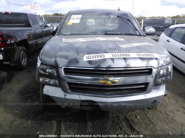 1GNFK13508R277781 - 2008 CHEVROLET TAHOE K1500 HYBRID GRAY photo 6