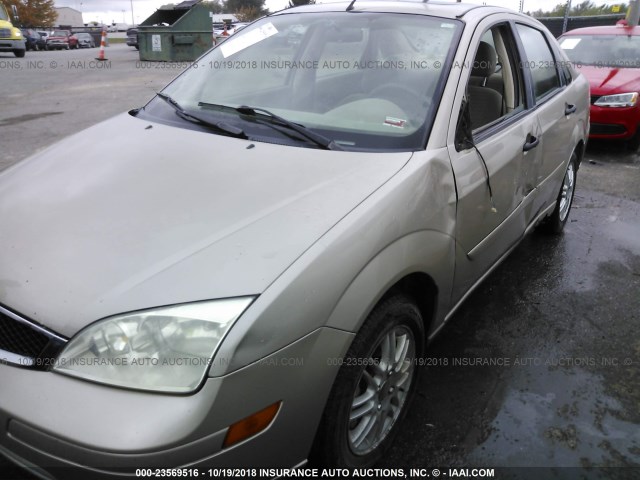 1FAFP34N37W183131 - 2007 FORD FOCUS ZX4/S/SE/SES 金色 照片 6