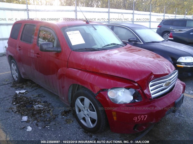 3GNCA13B19S573094 - 2009 CHEVROLET HHR LS Rojo foto 1
